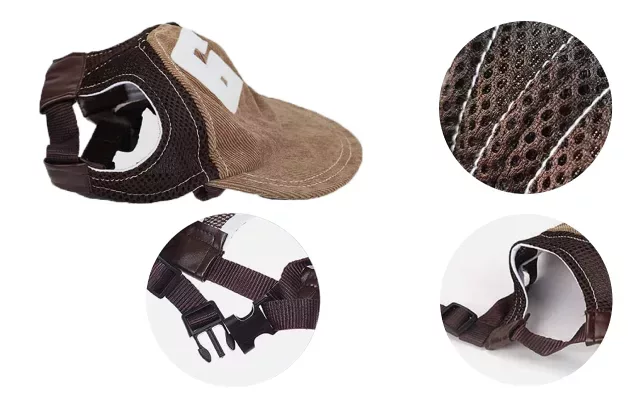 dog hat, dog baseball cap, dog hats with ear holes, baseball cap for dogs, pet hat