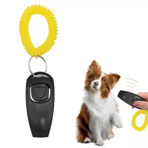 Sifflet & Clicker 2-en-1 pour Dressage de Chien