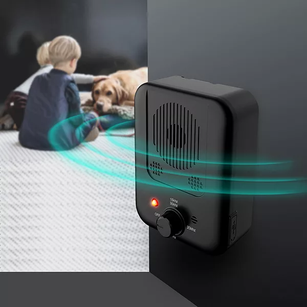 anti bark device, dog barking stop device, ultrasonic bark device, bark deterrent, bark controller, dog silencer