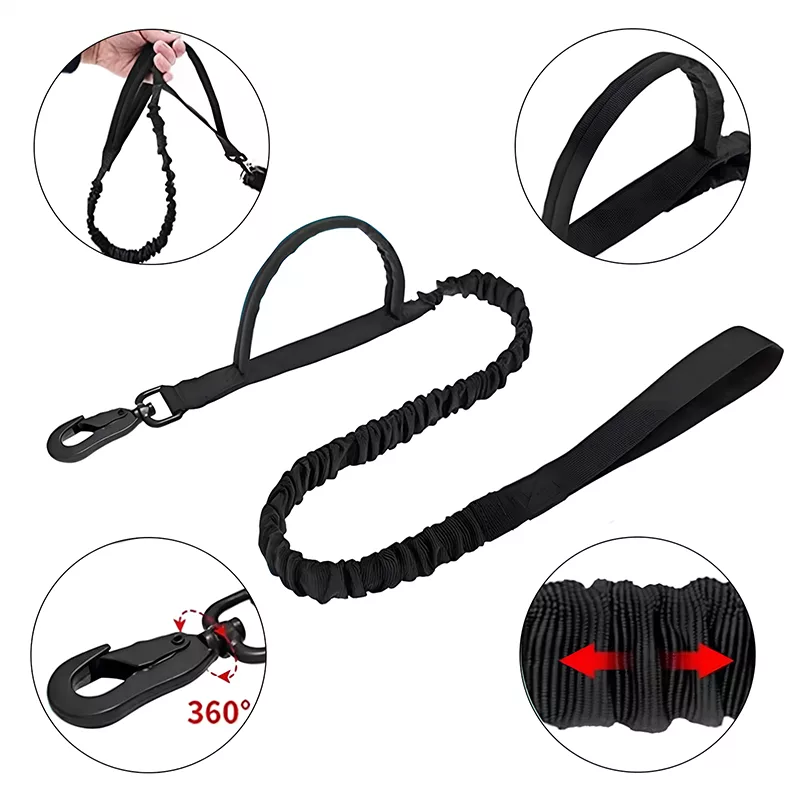 airtag dog collar, tactical dog collar, waterproof dog collar, dog collar with handle, dog collar with airtag holder, military dog collar