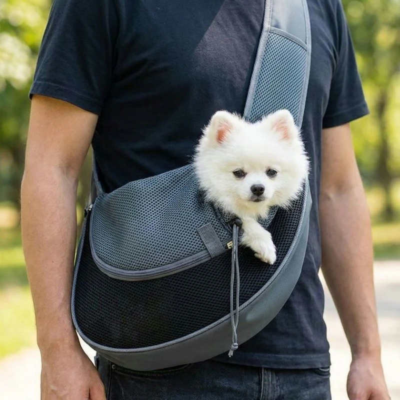 dog carrier bag, dog carrier sling, dog carrier shoulder bag, dog crossbody bag, dog shoulder bag