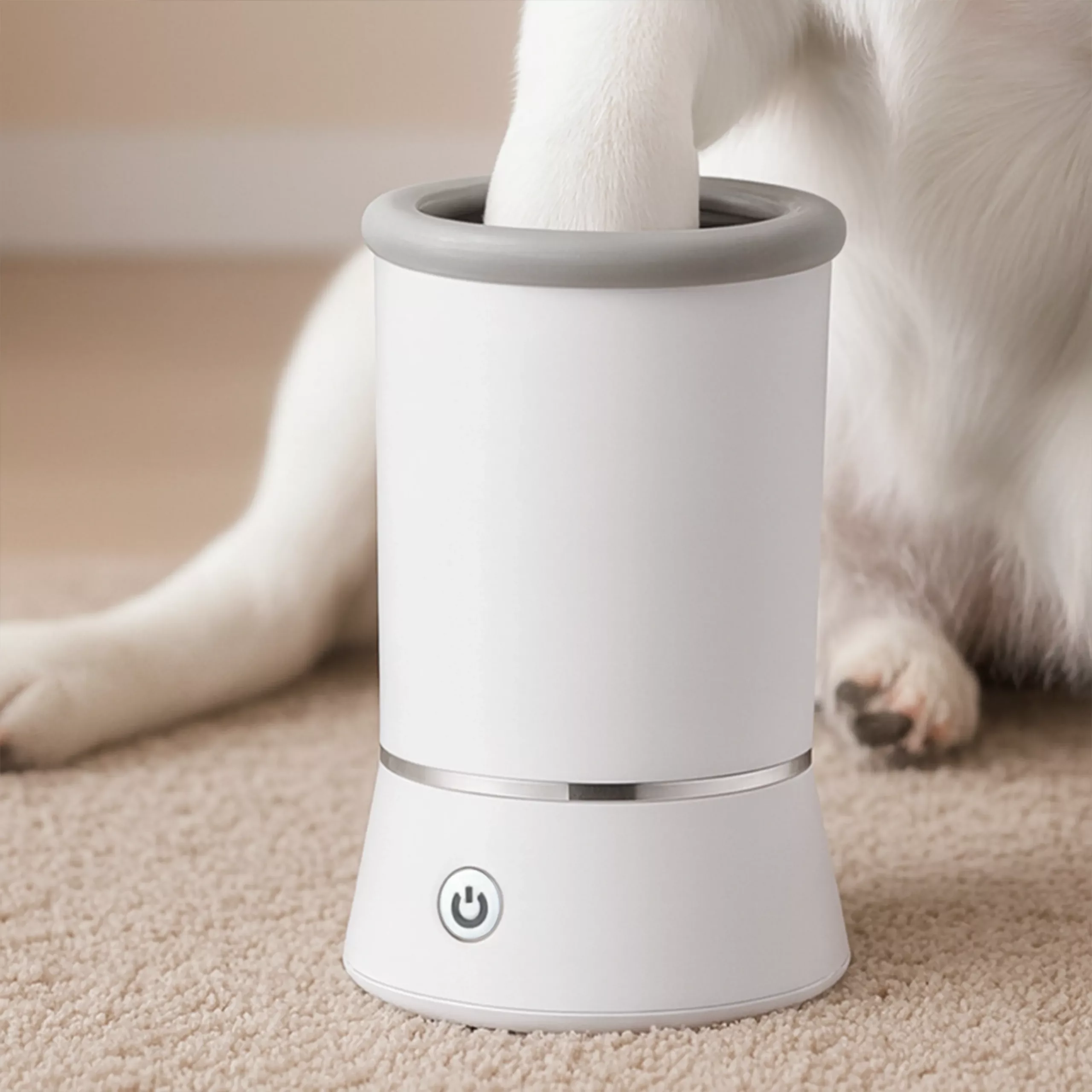 dog paw cleaner, dog paw washer, dog foot washer, dog feet cleaner, automatic dog paw cleaner