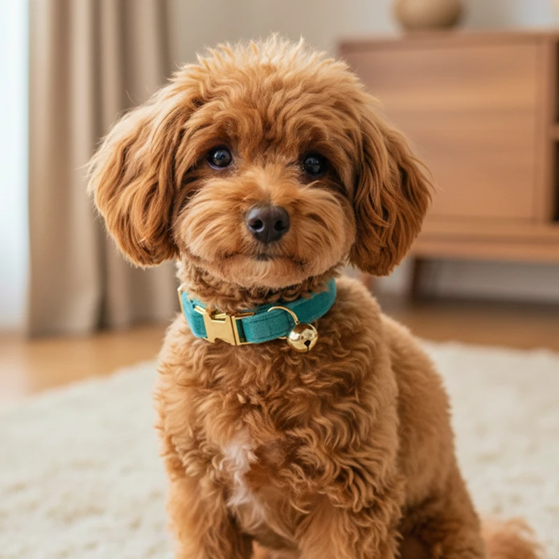 velvet collar