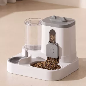 cat bowl automatic feeder, pet water dispenser, cat water dispenser