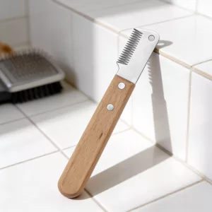 dog stripping knife
