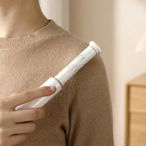 Rouleau adhésif compact pour chien – Outil portable pour enlever les poils d’animaux