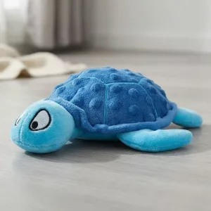 Jouet à mâcher pour chien – Tortue mignonne et douce, interactive et couineuse