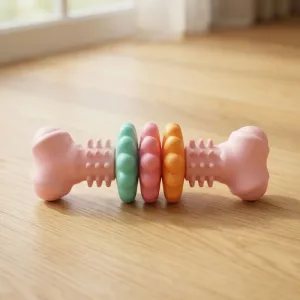 Jouet os à mâcher résistant pour la dentition des chiens