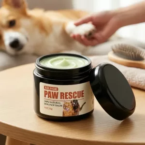 dog paw balm, dog paw care balm