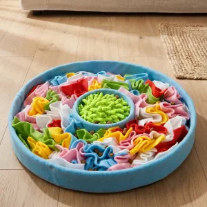 Tapis de fouille interactif, jouet puzzle ralentisseur d'alimentation pour chiens