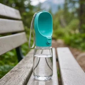 portable dog water bottle, dog travel water bottle