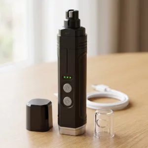 Lime électrique professionnelle rechargeable pour griffes de chien avec LED