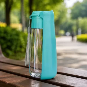 Distributeur d'eau portable pour chien, bouteille d'eau portable pour animal de compagnie