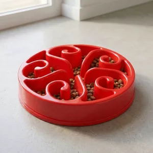 dog bowls for fast eaters, dog food bowl maze, dog bowl, slow feeder dog bowl, slow feeder bowl, non slip dog bowl