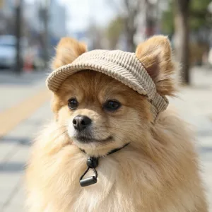 Casquette de baseball ajustable pour chien