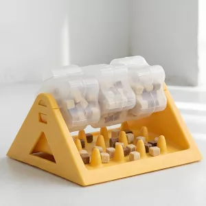 Distributeur interactif de nourriture pour chien, gamelle anti-glouton, jouet puzzle rotatif