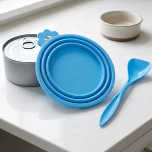 dog food can covers, dog food can lids