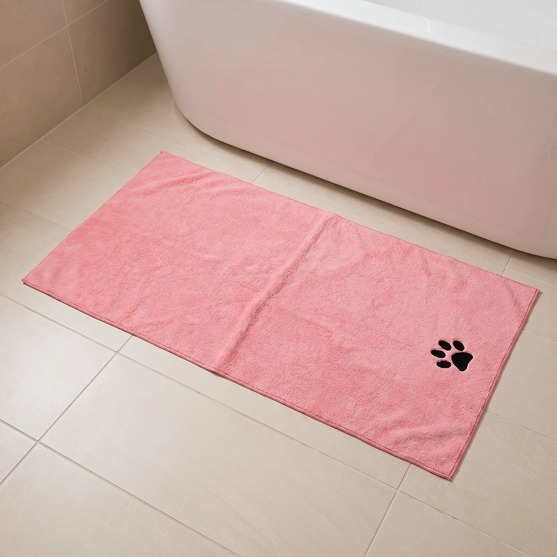 dog bath towel