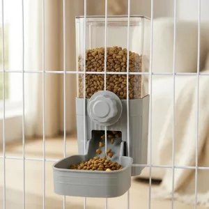 cage dog bowl, automatic pet feeder