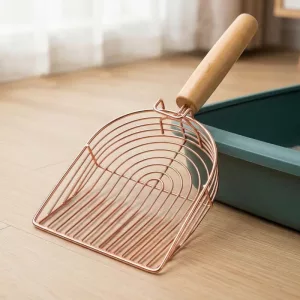 cat litter scoop, metal cat litter scoop