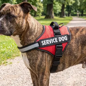 Gilet harnais anti-traction respirant en maille pour chien