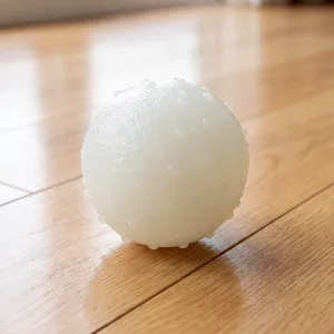 Jouet à mâcher balle rebondissante réfléchissante pour chiens